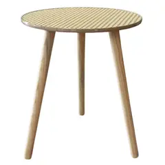 SOHOGAR - Mesa lateral CDT982 Café 40x40x49.5 cm