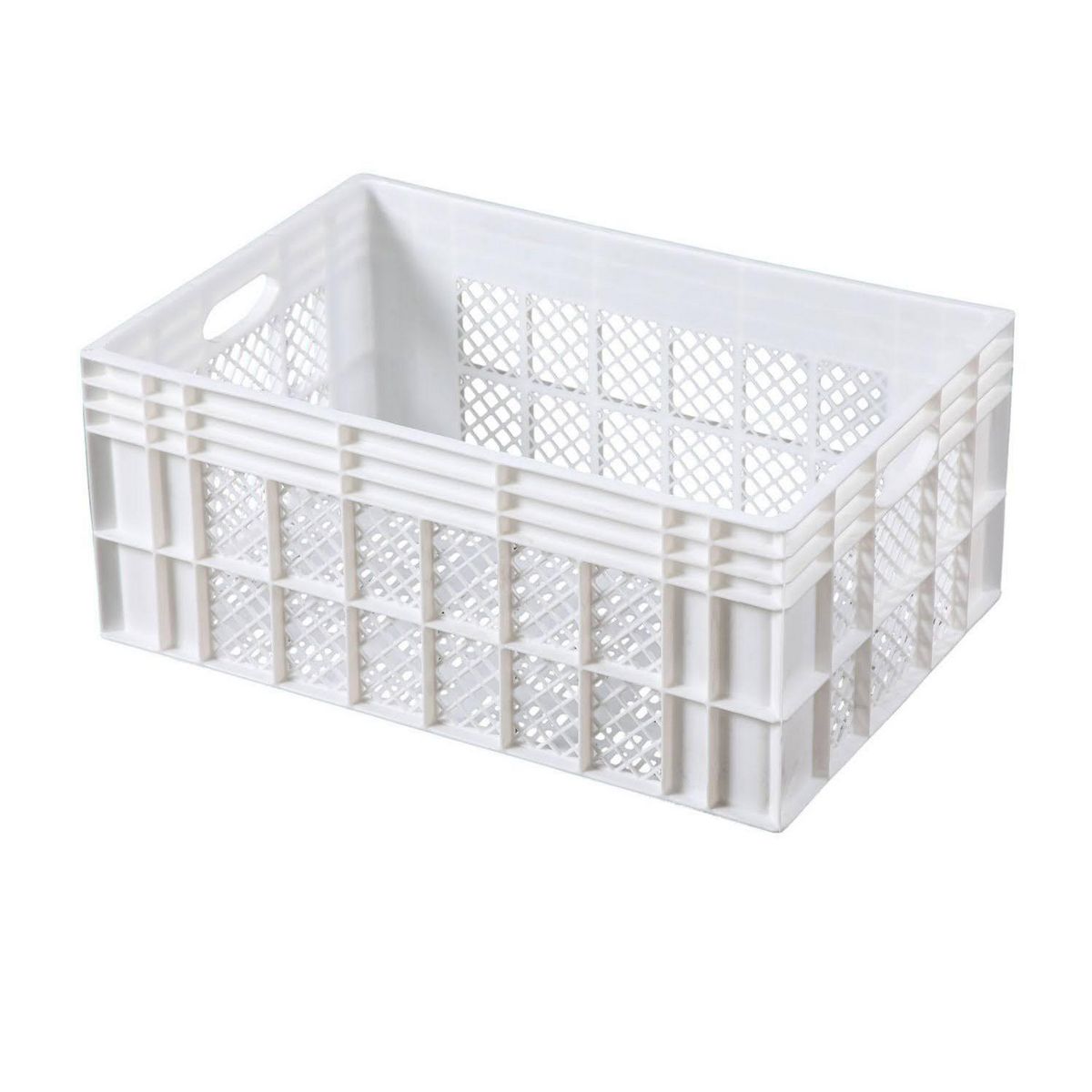 WENCO - Caja multiuso 60x26x41 cm 51 l Blanca
