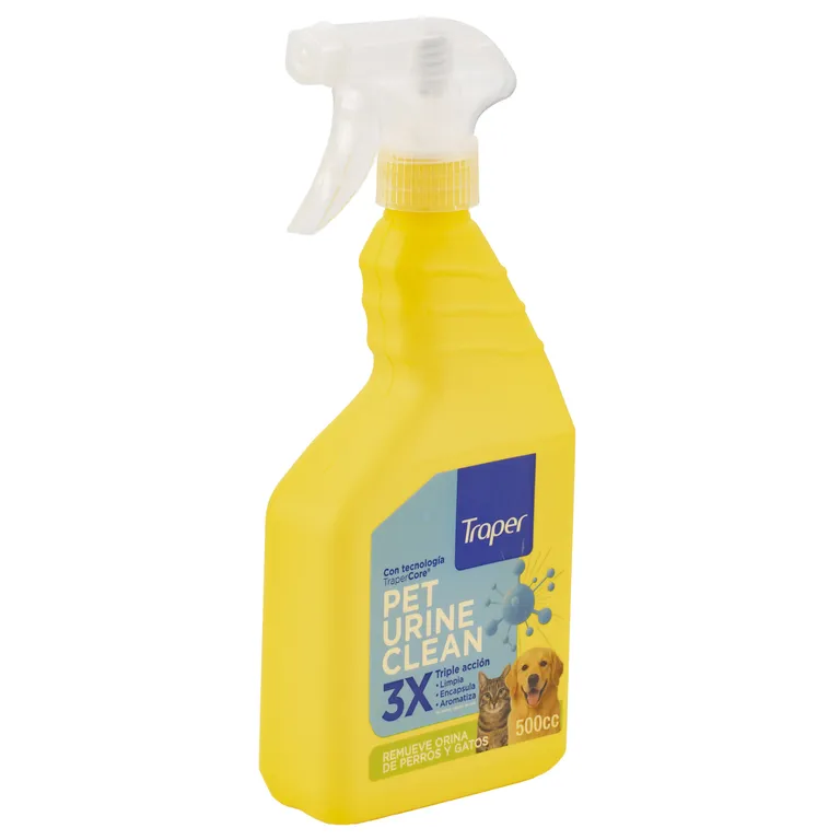 Eliminador y Removedor de Olor Orina de Perro y Gato Pet Urine 500 cc