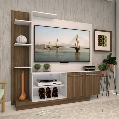 Imagen 2 del producto Centro de entretenimiento 55 "" 2473.0002 Blanco café 165x164x32.5 cm