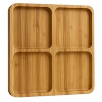 Tabla Picoteo Aperitivo de Bambú 30x2 cm Natural