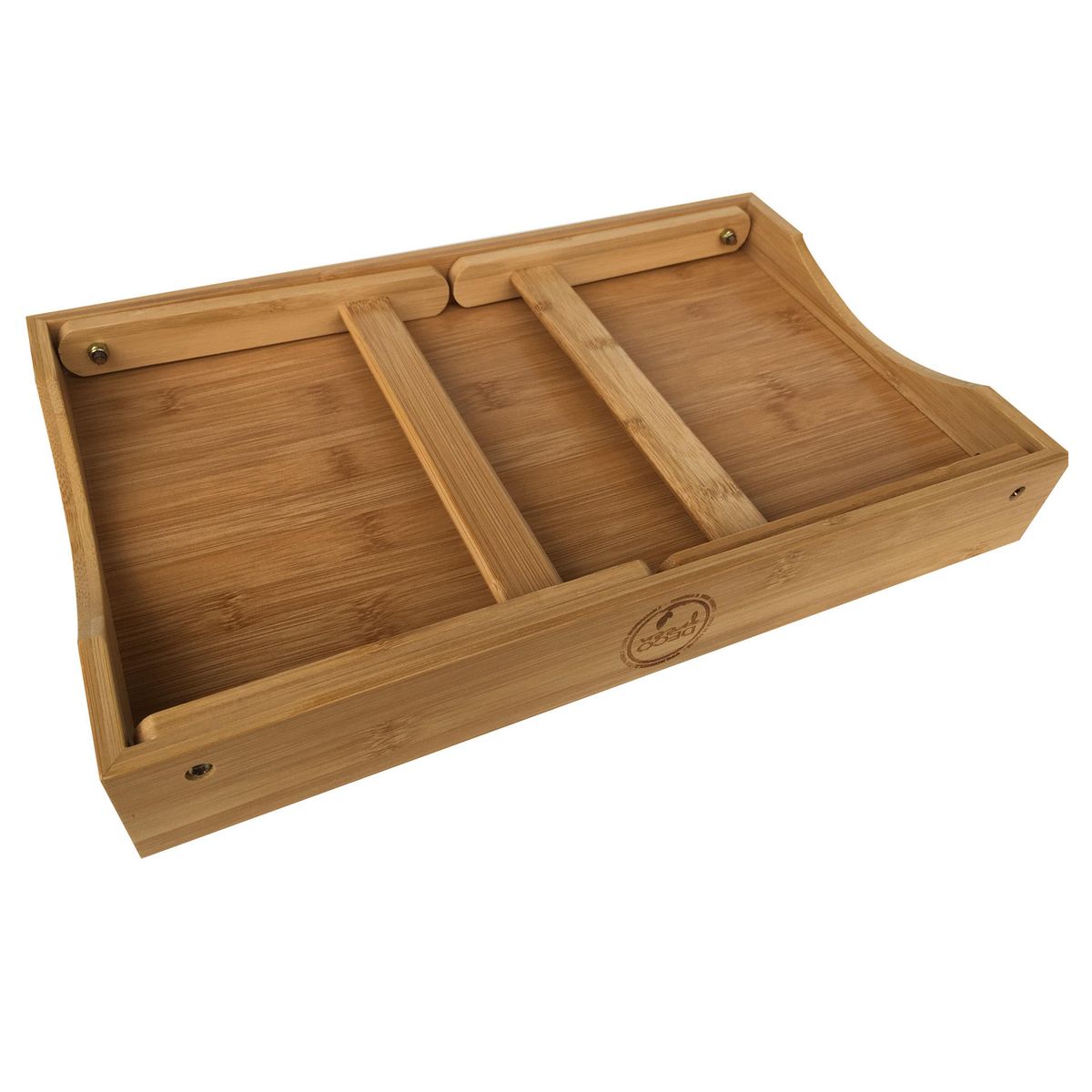DECOGREEN - Bandeja Bambú Rectangular 23x20 cm Natural