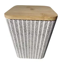 DECOGREEN - Canister 14 cm BioBamboo Flechas