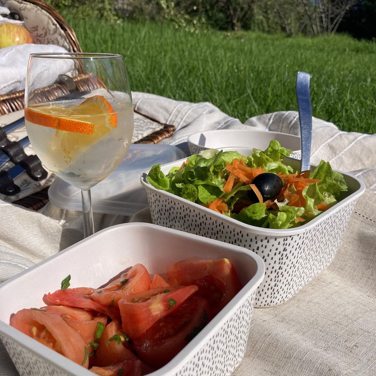 DECOGREEN - Contenedor Bambú 1.3 l