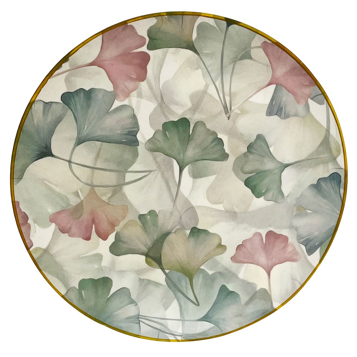 DECOGREEN - Plato Biobamboo Gingko 25 cm
