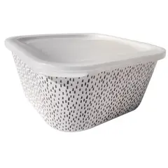 DECOGREEN - Contenedor Hermetico Bio Puntos16X7cm