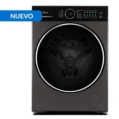 MIDEA - Lavadora-Secadora Perfect Fit 12/10 kg Titanium MF210D120WB/T