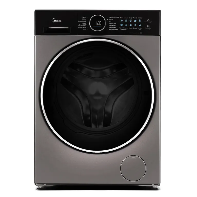 MIDEA Lavadora-Secadora Perfect Fit 12/10 kg Titanium MF210D120WB/T