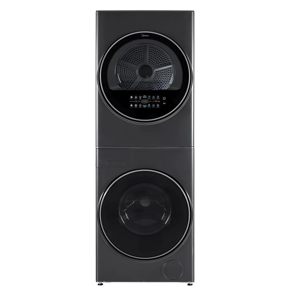 MIDEA - Lavadora-Secadora 12/10 kg Tower Titanium MTF-120WBT