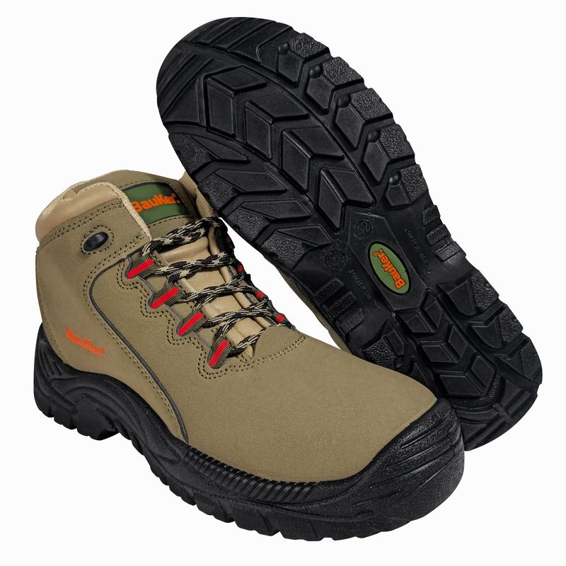 BAUKER - Botin de trabajo Hombre Talla 40 Botín de Trabajo Eco Milano