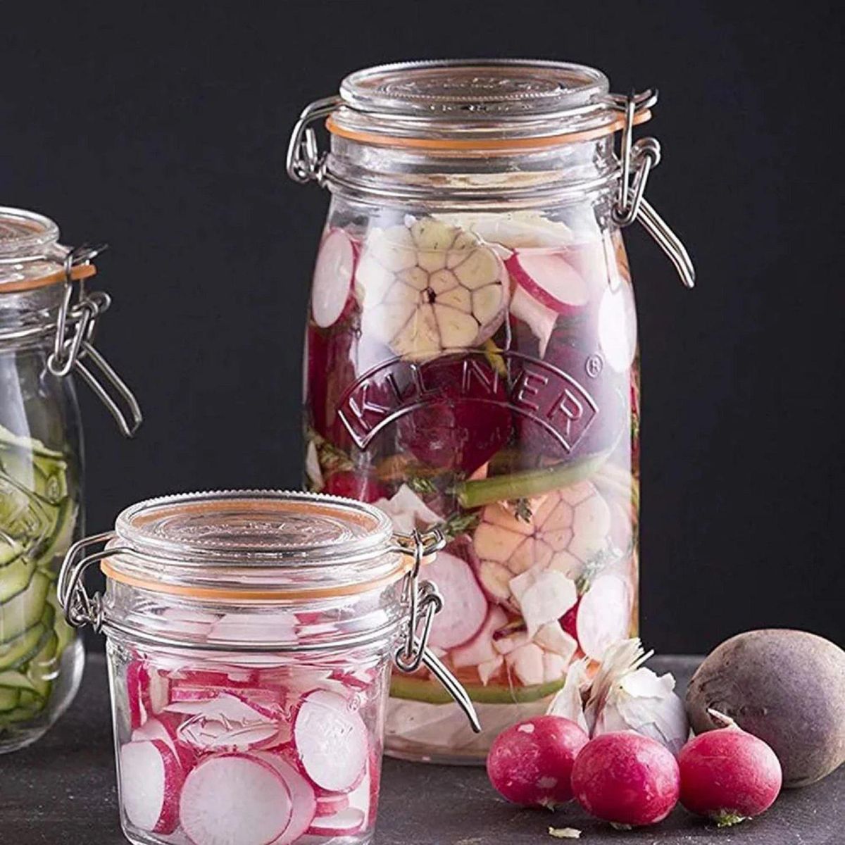 EURO HOME - Frasco Vidrio 3 l