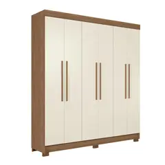 ONESSTA - Closet 6 Puerta(s) 2 Cajón(es) 6 Repisa(s) 194.4x214x46 cm Arena