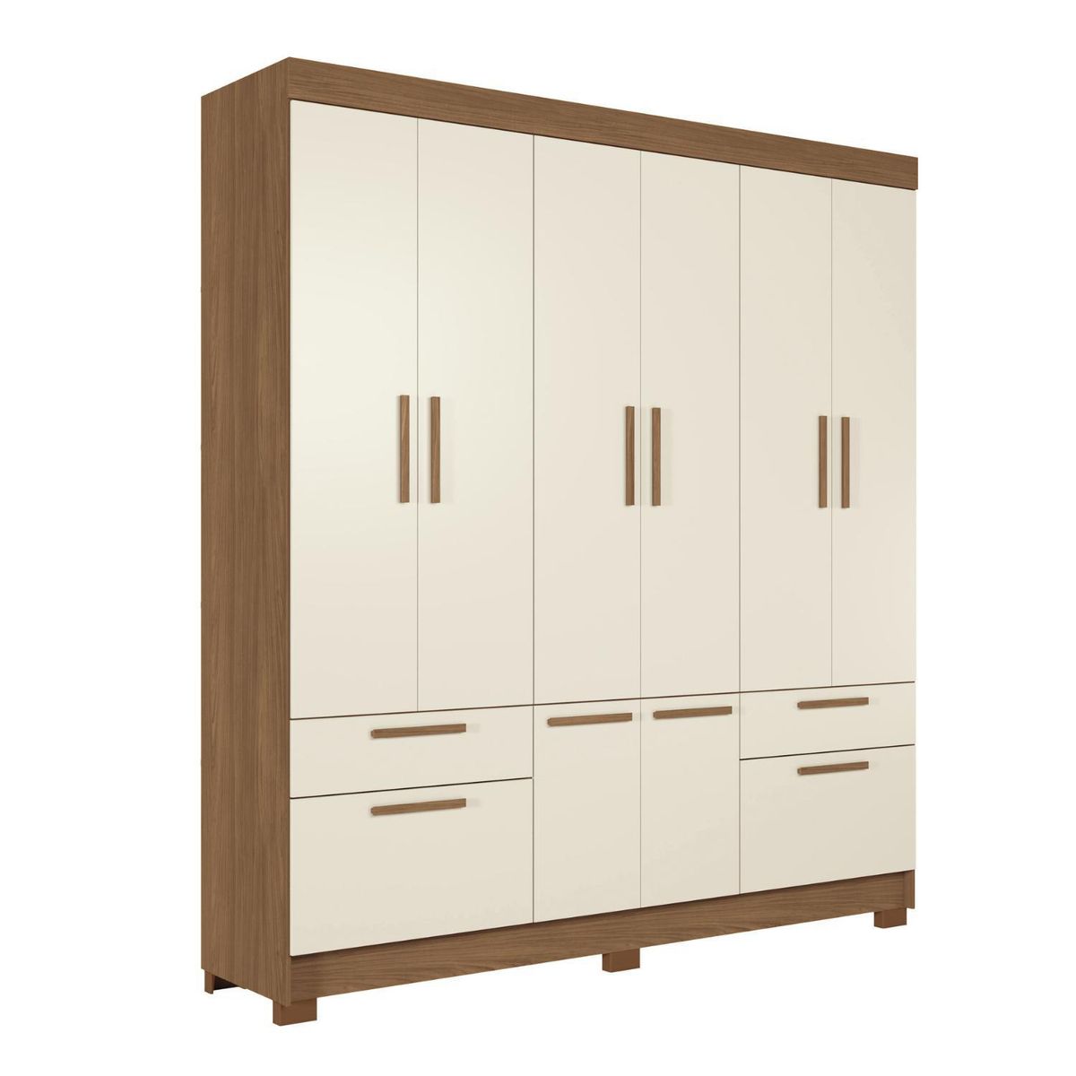 ONESSTA - Closet 8 Puerta(s) 4 Cajón(es) 8 Repisa(s) 194.4x214x46 cm Arena