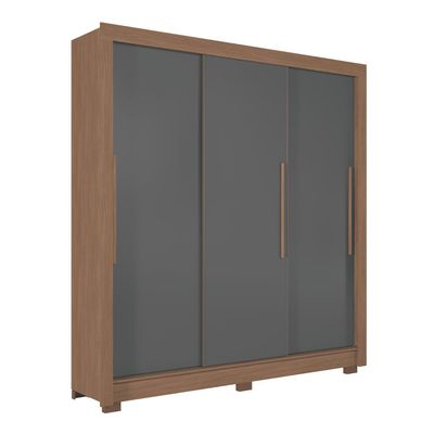 Imagen 2 del producto Closet 3 Puerta(s) 2 Cajón(es) 6 Repisa(s) 204x214x49 cm Grafito