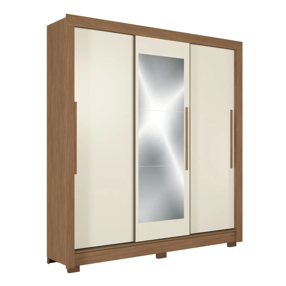 ONESSTA - Closet 3 Puerta(s) 2 Cajón(es) 6 Repisa(s) 204x214x49 cm Arena