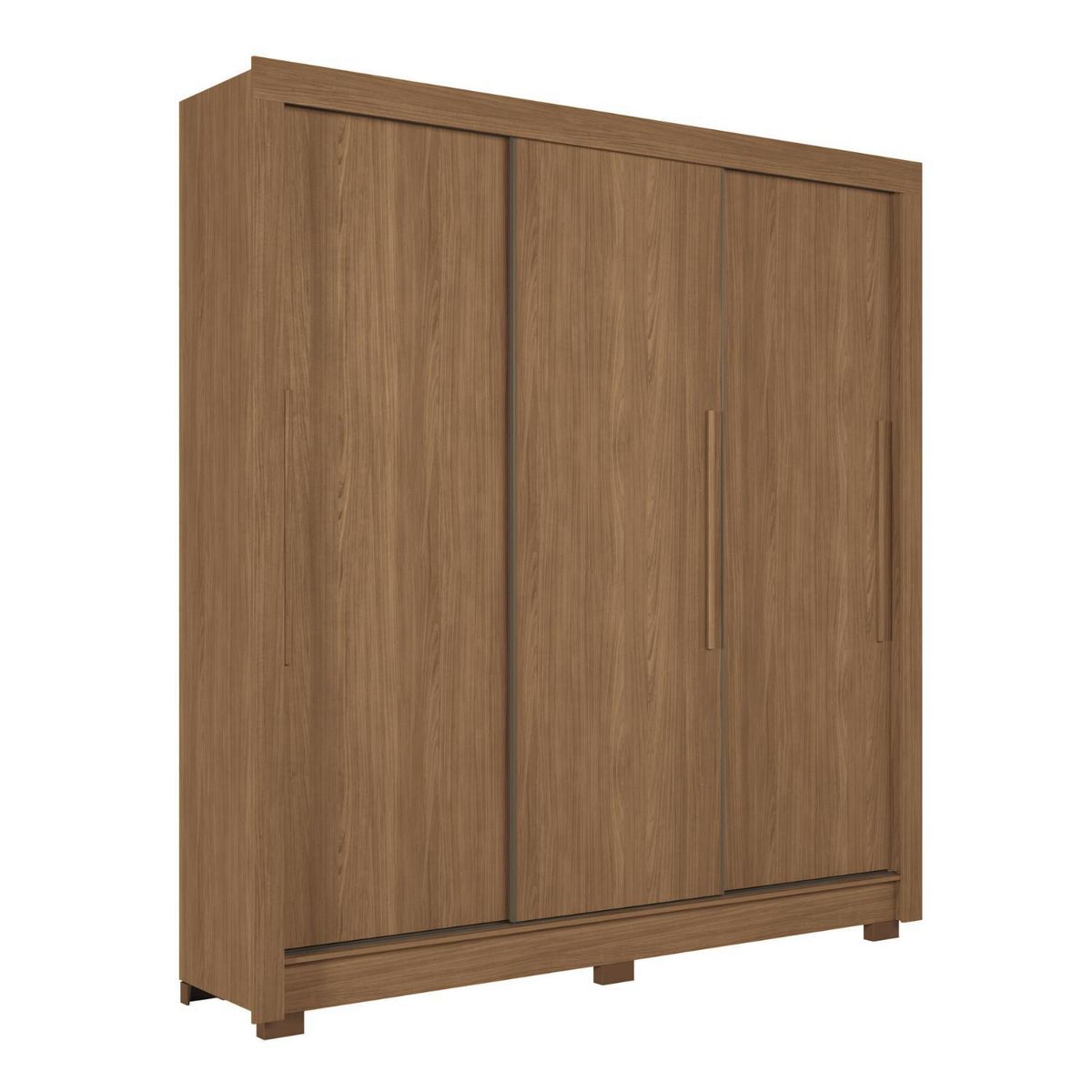 ONESSTA - Closet 3 Puerta(s) 2 Cajón(es) 6 Repisa(s) 204x214x49 cm Jatoba