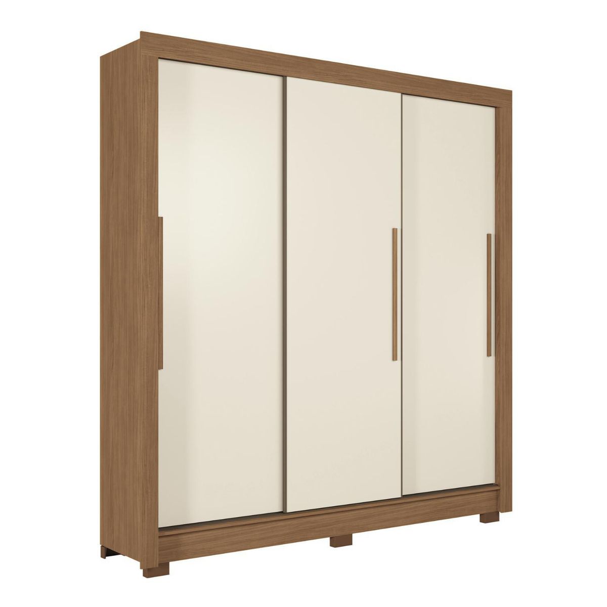 ONESSTA - Closet 3 Puerta(s) 2 Cajón(es) 6 Repisa(s) 204x214x49 cm Arena