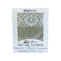 Set de Toallas Otoño Invierno 450 gr Algodón 70x140 cm Mix