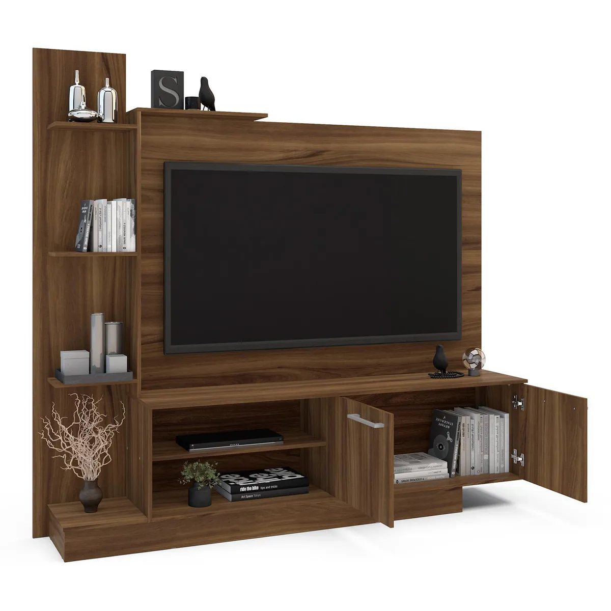 VEKKAHOME - Home TV 55 " Reina Café 166x155x32 cm