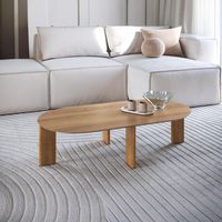 Mesa de centro Alice Café 60x120x30 cm