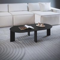 Mesa de centro Alice Negro 60x120x30 cm