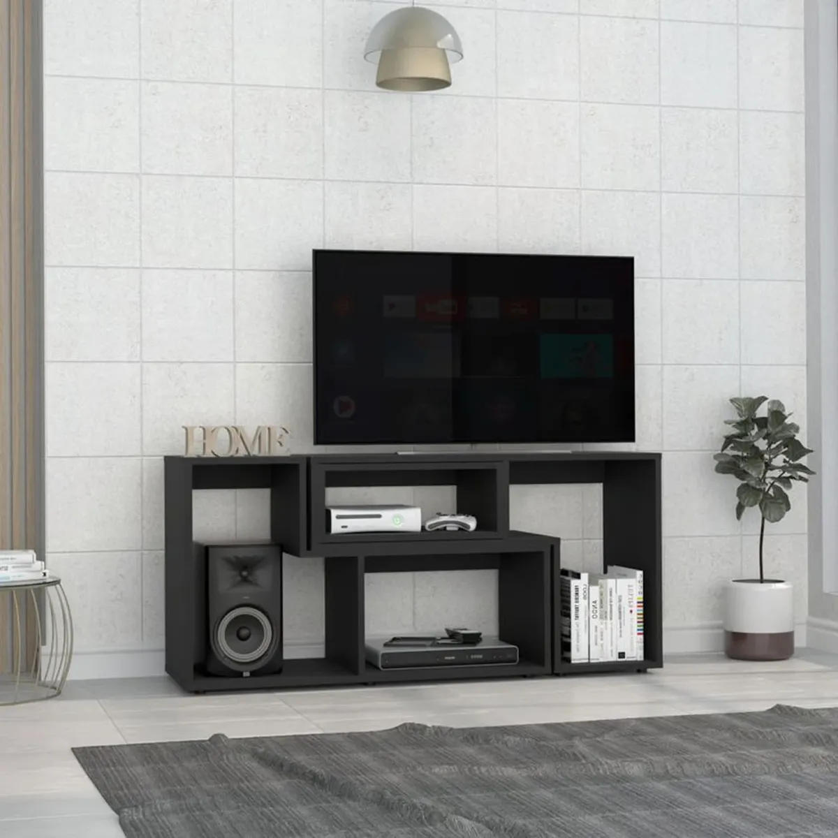 TUHOME - Rack TV 40 " Beijing Wengue 160x54.5x35.3 cm