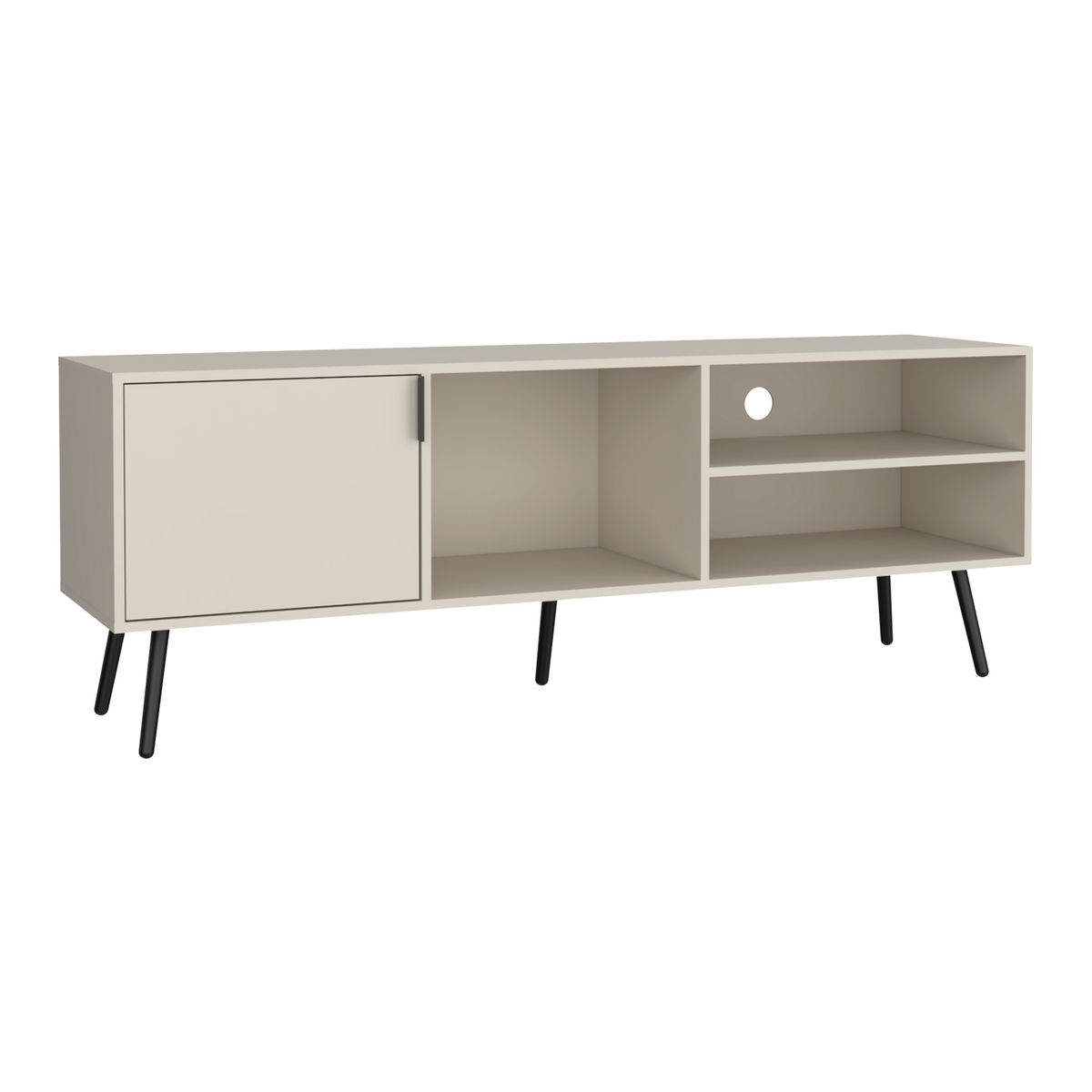 TUHOME - Rack TV 65 " Vulcan Capri 160x58x40 cm