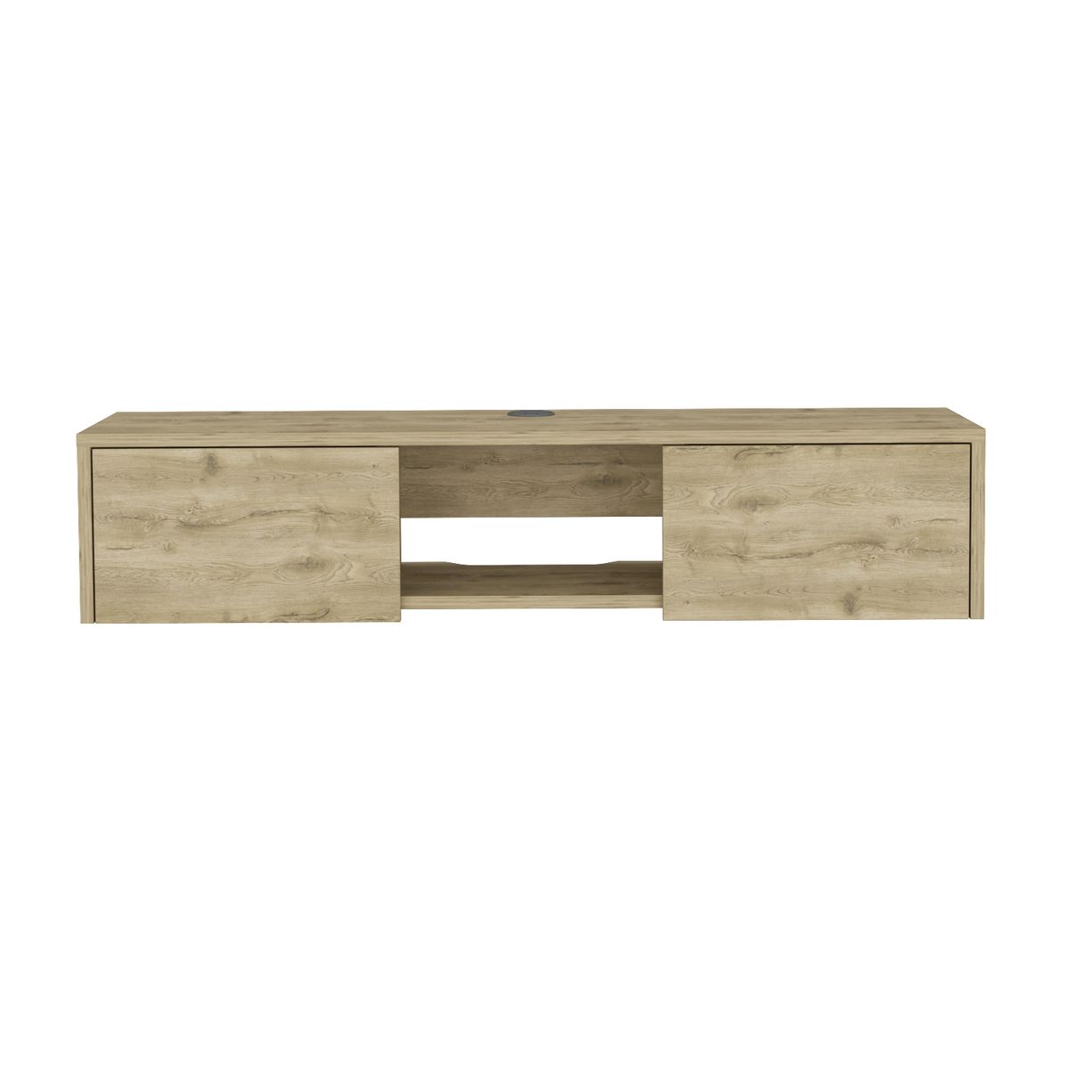 TUHOME - Panel TV 49 " Glen Macadamia 125.1x26.8x29.7 cm