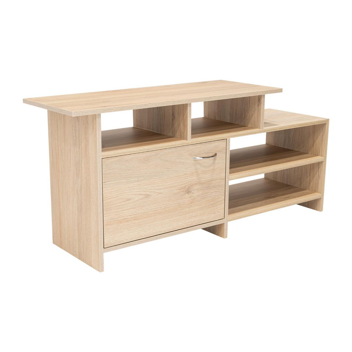 TUHOME - Rack TV 40 " Lima ROVERE 119x54.4x35.2 cm