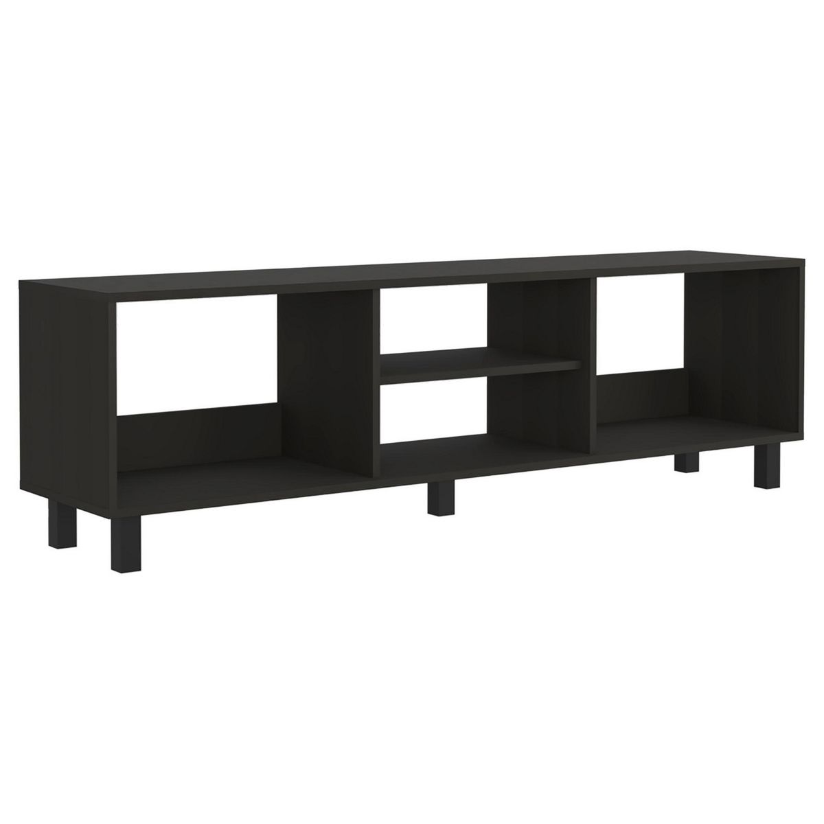 TUHOME - Rack TV 70 " Tunez Wengue 160x47.5x35 cm