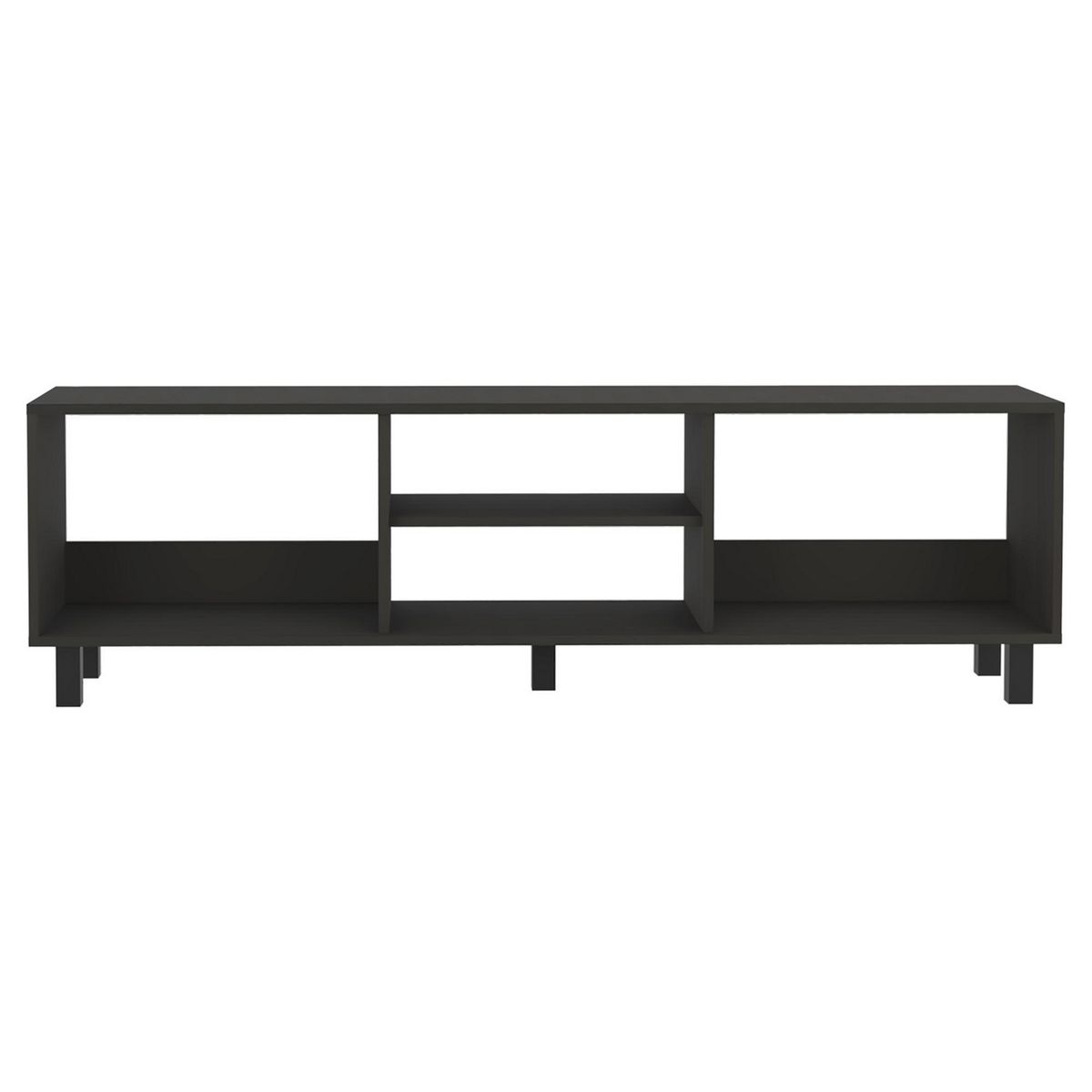 TUHOME - Rack TV 70 " Tunez Wengue 160x47.5x35 cm