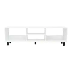 TUHOME - Rack TV 70 " Tunez Blanco 160x47.5x35 cm