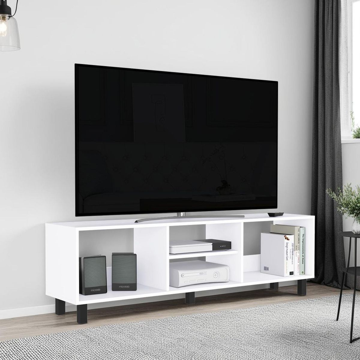 TUHOME - Rack TV 70" Tunez 160x47.5x35 cm