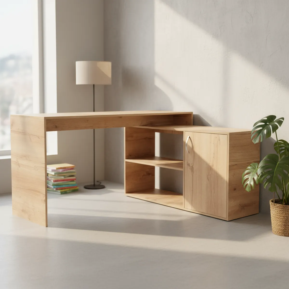 TUHOME - Escritorio Axis Duna 151.5x76.5x116.5 cm