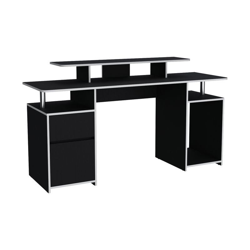TUHOME - Escritorio Keria Wengue 157.1x88.5x50 cm