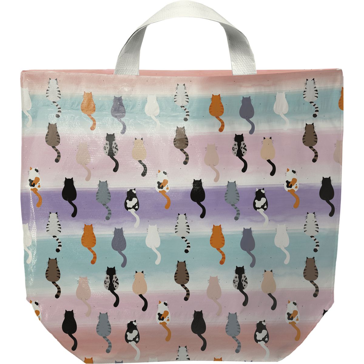 JUST HOME COLLECTION - Bolsa Durabag S con gatos