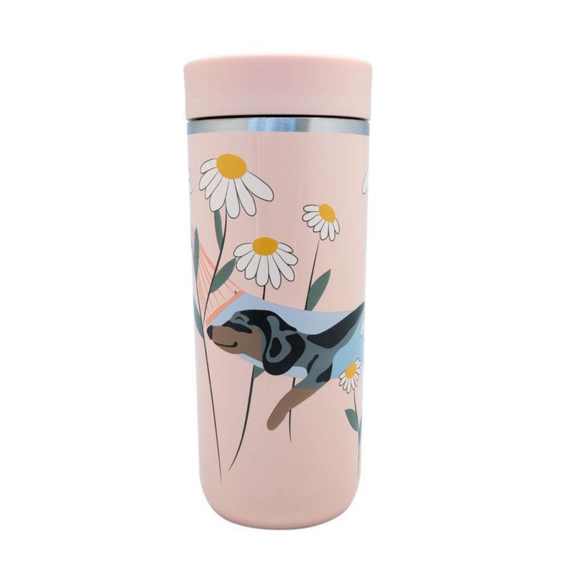 KEEP - Mug 500 ml Acero inoxidable Pet Flowers Multicolor