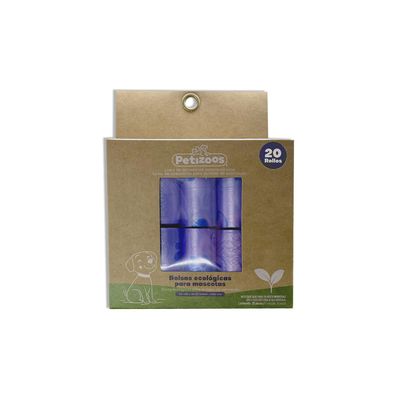 Imagen 2 del producto Bolsas sanitarias mascotas 20 rollos x20 bolsas c/u