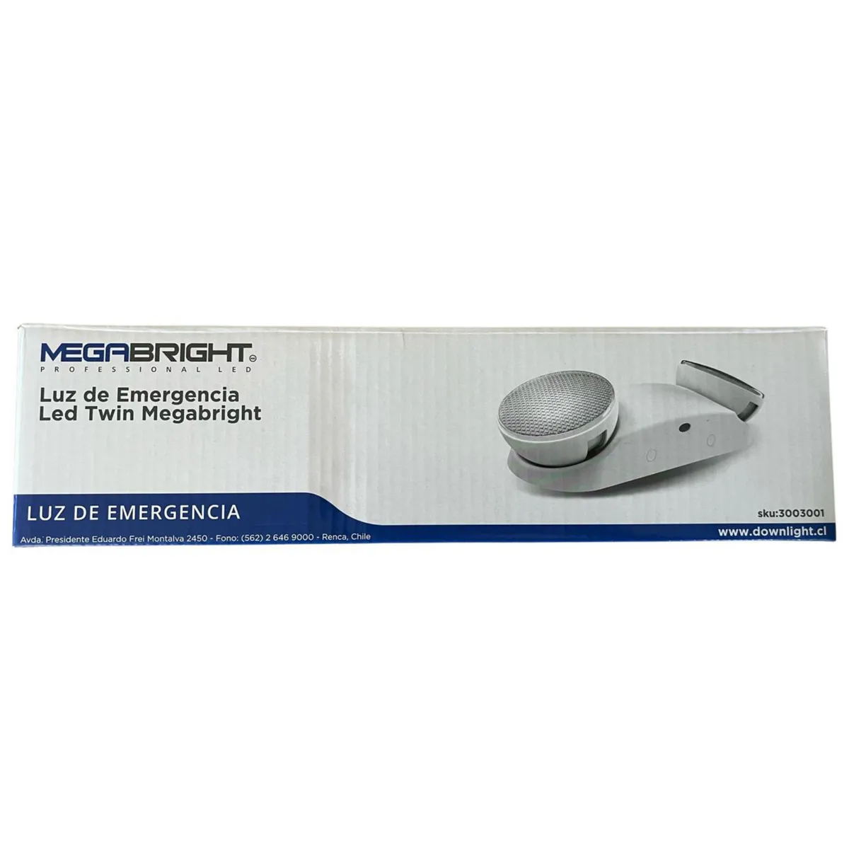 MEGABRIGHT - Lámpara Emergencia Led Twin