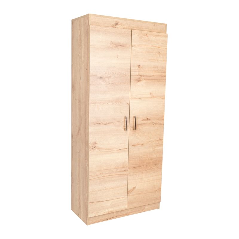 TUHOME - Despensa de cocina Varese 2 puertas blanco