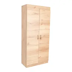 TUHOME - Despensa de cocina Varese 2 puertas blanco