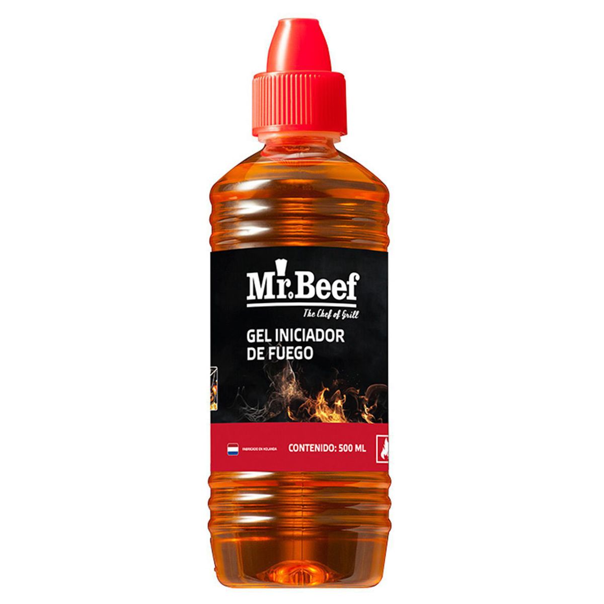 MR BEEF - Gel Iniciador de Fuego 500 ml