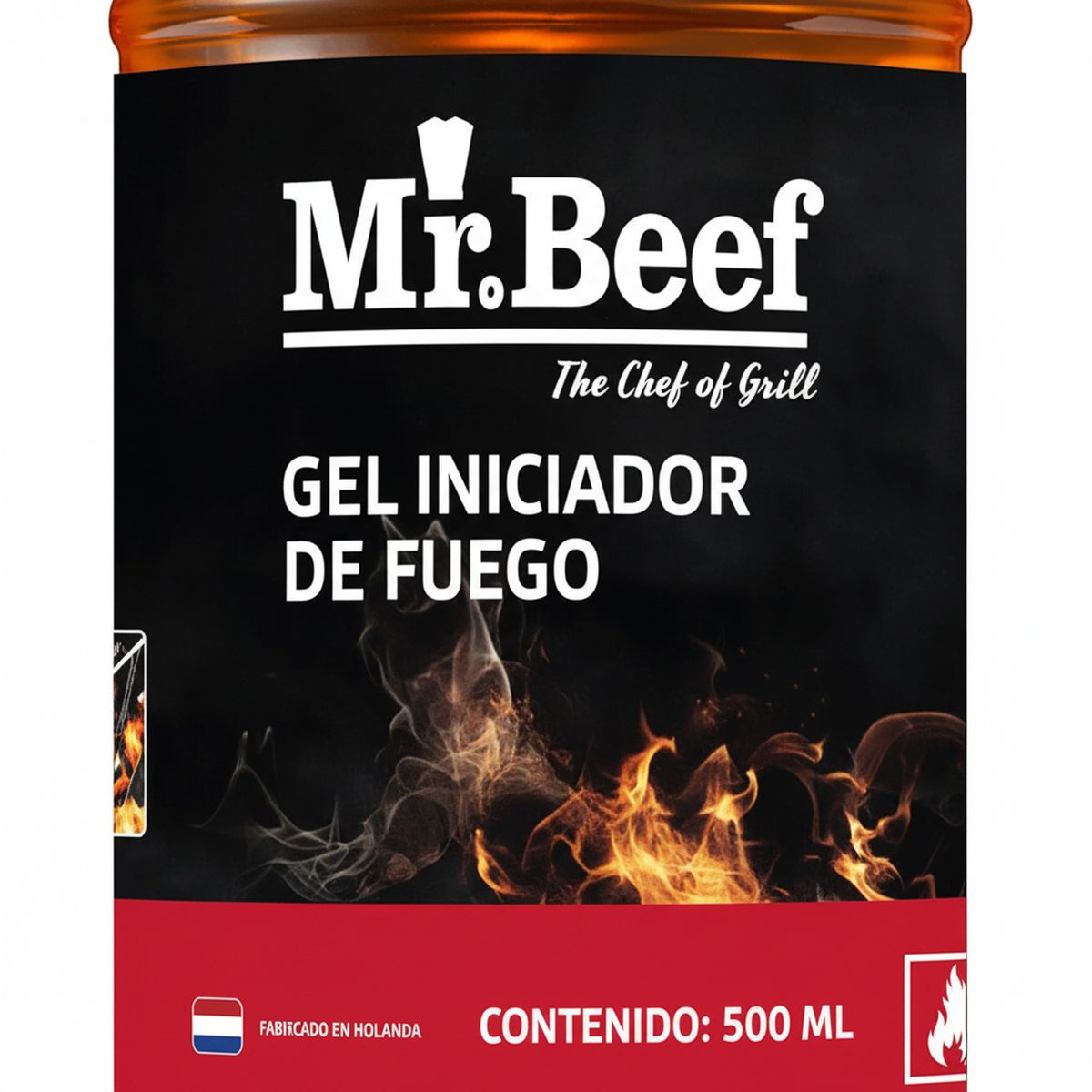 MR BEEF - Gel Iniciador de Fuego 0.5 l