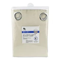 Set de Cortinas Blackout 140x220 cm Arena