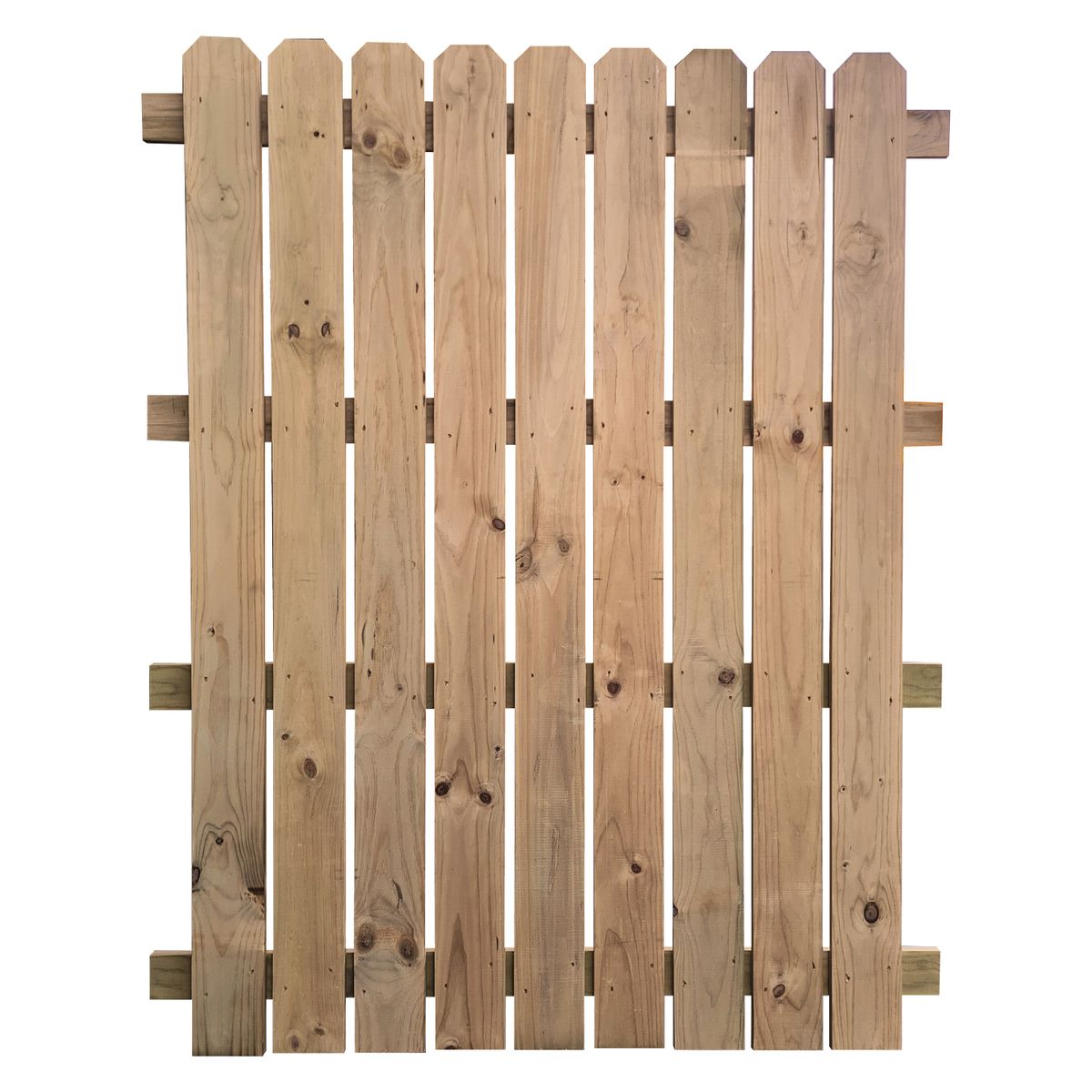 GENERICO - Cerco Madera Impregnada 2x1.6 metros Natural