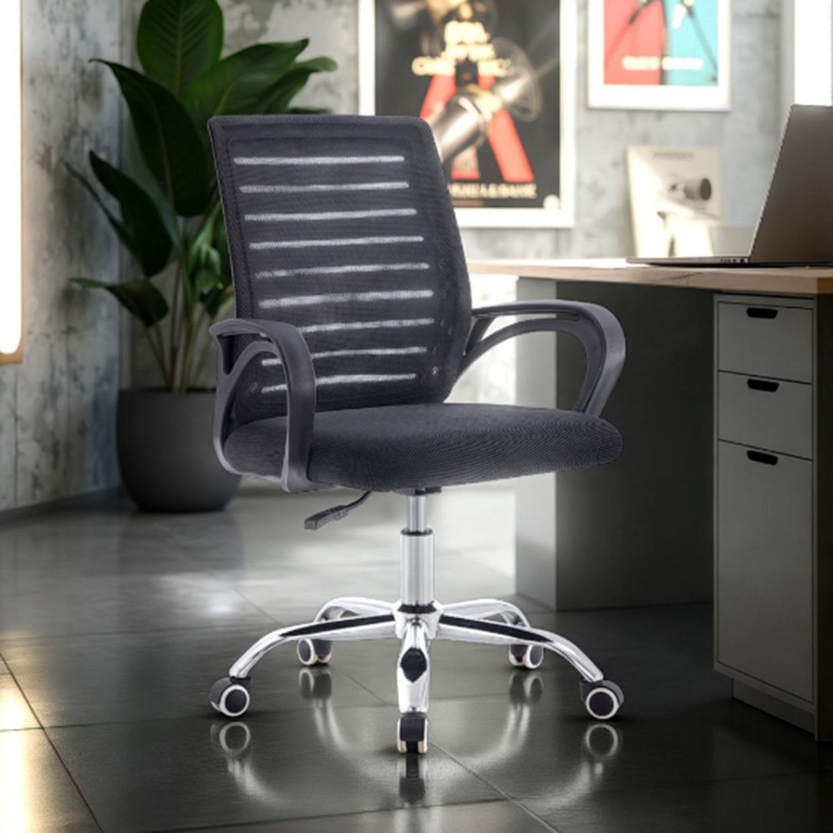 ARTHOME - Silla PC Budapest Negro