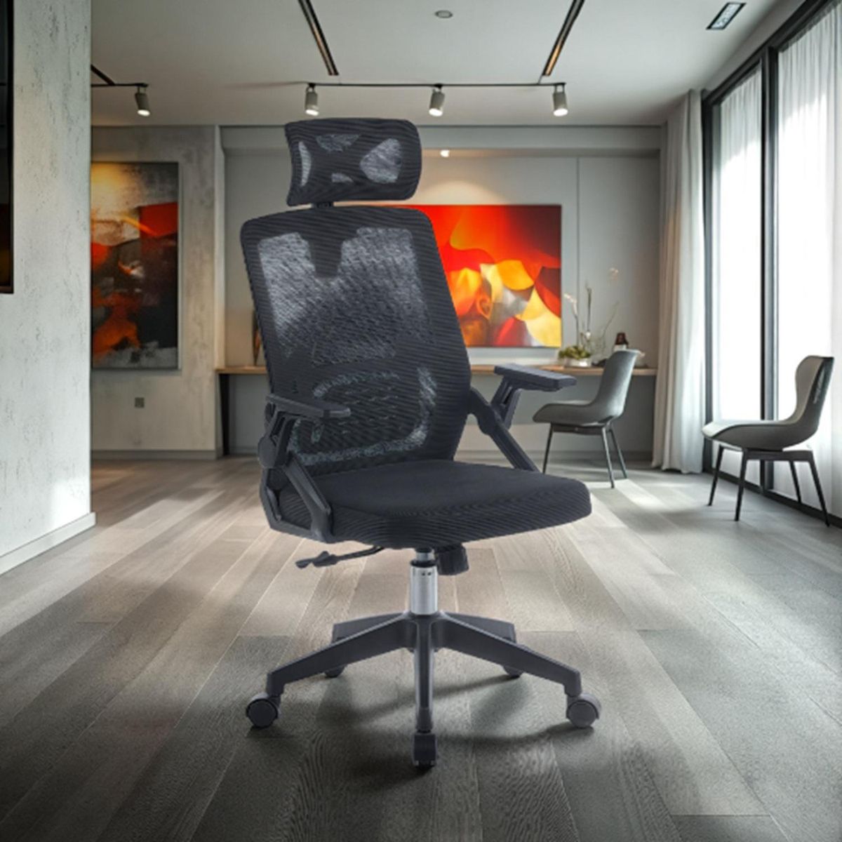 ARTHOME - Silla PC Manchester Negro