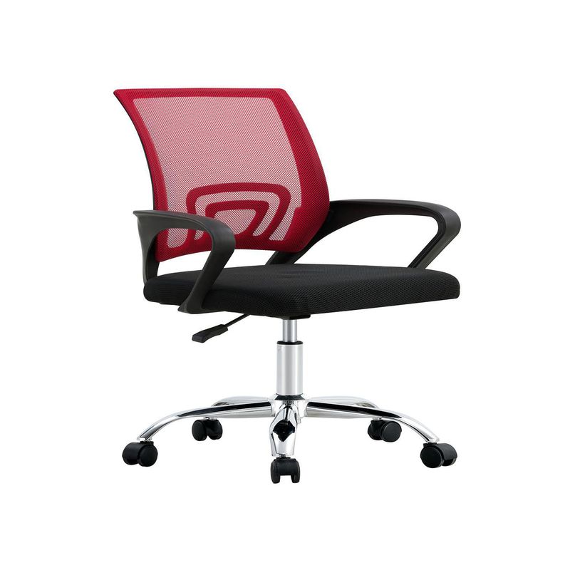 ARTHOME - Silla Escritorio Ejecutiva Nueva York Rojo