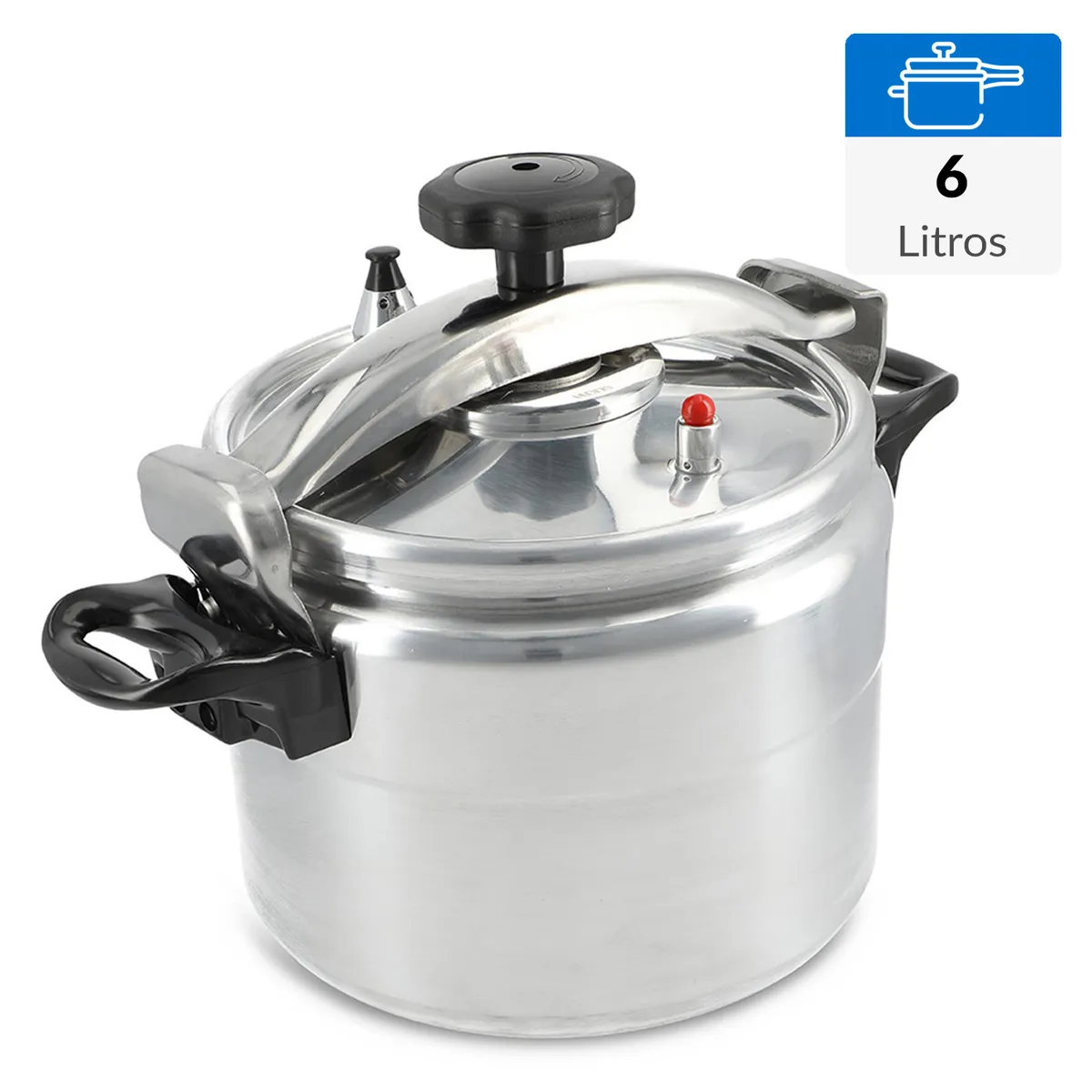 WENS - Olla Presión 6 Litros Aluminio Serie 200-6L