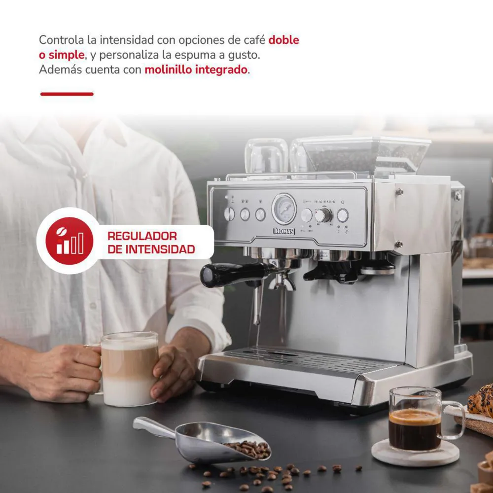 Thomas BaristaKaffee TH-170EMi Gris, foto 4